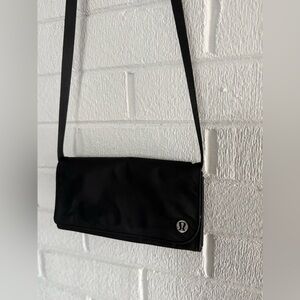 lululemon athletica Classic Black Crossbody Bag